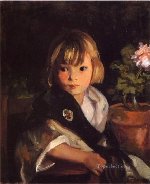 Retrato de la escuela Boby Ashcan Robert Henri Pinturas al óleo